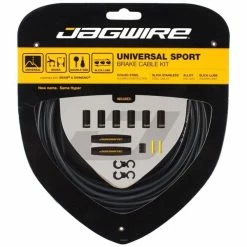 Jagwire Kit Cables Et Gaines De Frein Universal Sport 9 Jagwire Kit Cables Et Gaines De Frein Universal Sport -VTT Soldes Boutique 183404