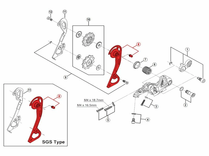 Shimano Chape Externe Pour Dérailleur XTR M980 1 Shimano Chape Externe Pour Dérailleur XTR M980