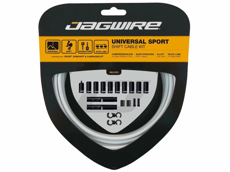 Jagwire Kit Cables Et Gaines De Dérailleur Universal Sport 4 Jagwire Kit Cables Et Gaines De Dérailleur Universal Sport – Image 4
