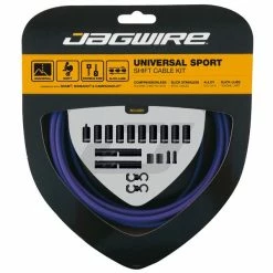 Jagwire Kit Cables Et Gaines De Dérailleur Universal Sport 8 Jagwire Kit Cables Et Gaines De Dérailleur Universal Sport -VTT Soldes Boutique 371524
