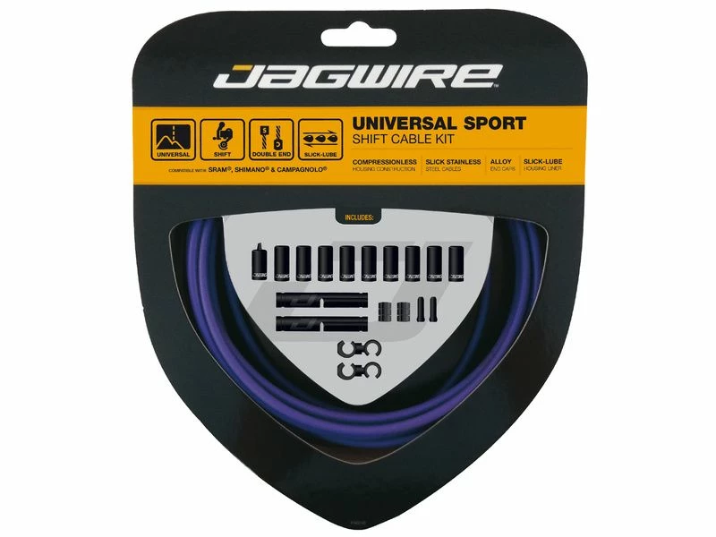 Jagwire Kit Cables Et Gaines De Dérailleur Universal Sport 3 Jagwire Kit Cables Et Gaines De Dérailleur Universal Sport – Image 3