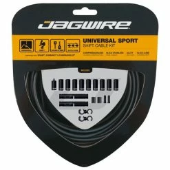Jagwire Kit Cables Et Gaines De Dérailleur Universal Sport 11 Jagwire Kit Cables Et Gaines De Dérailleur Universal Sport -VTT Soldes Boutique 371531