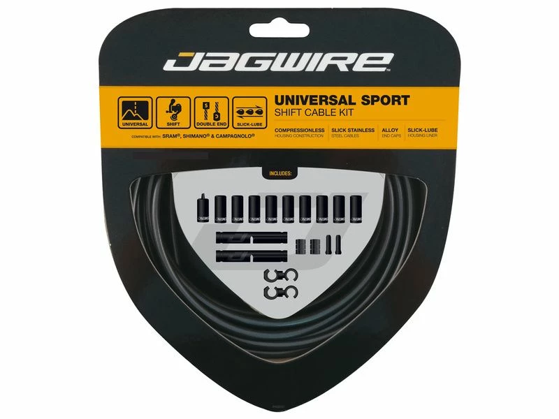 Jagwire Kit Cables Et Gaines De Dérailleur Universal Sport 6 Jagwire Kit Cables Et Gaines De Dérailleur Universal Sport – Image 6