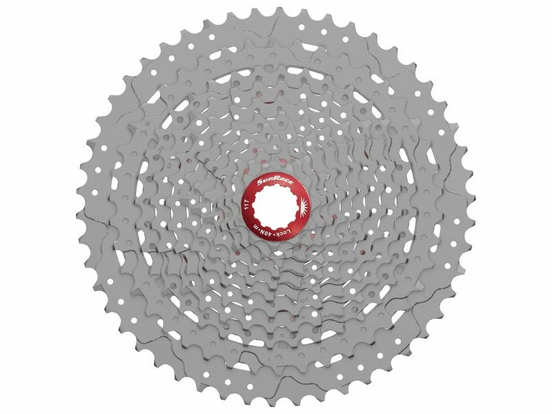 Sunrace Cassette MX80 11 Vitesses Argent (11-50 Dents) 2021 1 Sunrace Cassette MX80 11 Vitesses Argent (11-50 Dents) 2021
