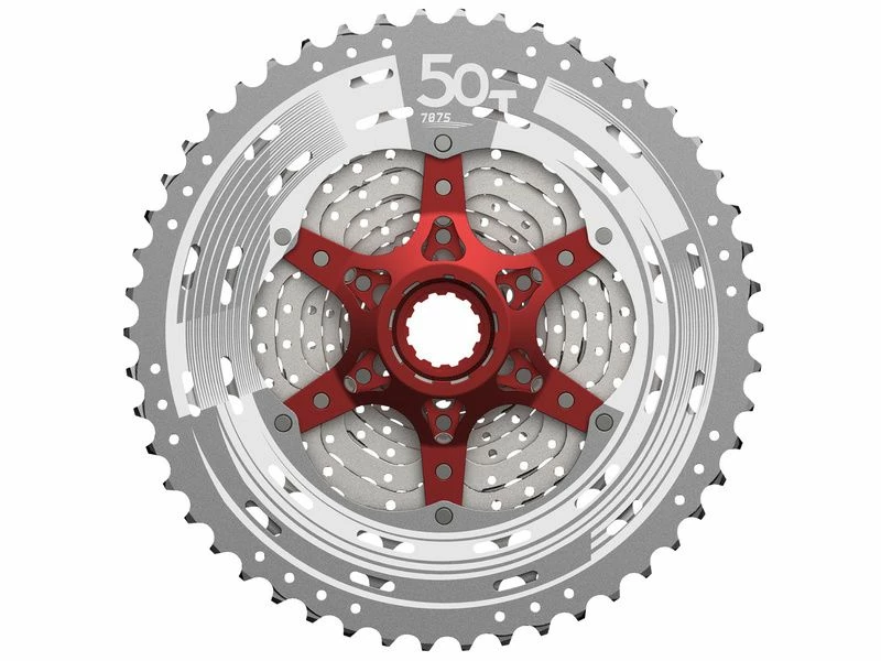 Sunrace Cassette MX80 11 Vitesses Argent (11-50 Dents) 2021 2 Sunrace Cassette MX80 11 Vitesses Argent (11-50 Dents) 2021 – Image 2