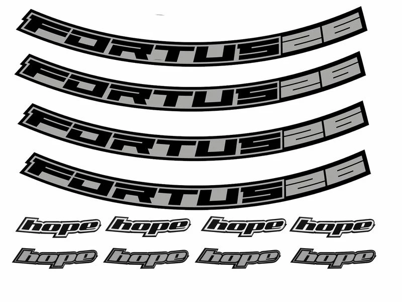 Hope Kit Stickers Pour Jantes Fortus 26 – 27.5" 2023 2 Hope Kit Stickers Pour Jantes Fortus 26 – 27.5" 2023 – Image 2