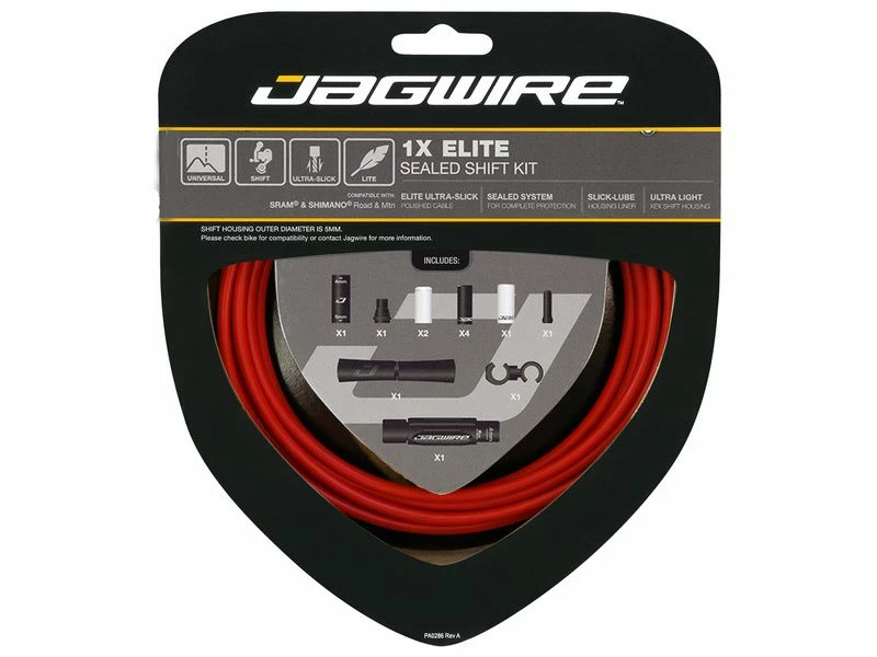Jagwire Kit Câble Et Gaine De Dérailleur Universal Elite Sealed 1X 2 Jagwire Kit Câble Et Gaine De Dérailleur Universal Elite Sealed 1X – Image 2