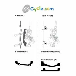 Adaptateur Frein à Disque BBB Powermount BBS95F -VTT Soldes Boutique adaptateur frein a disque bbb powermount bbs95f 2