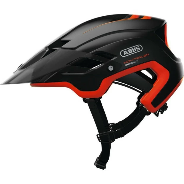 Casque Abus Montrailer Orange Et Noir 1 Casque Abus Montrailer Orange Et Noir