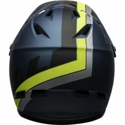 Casque Bell Sanction Bleu/Jaune Fluo -VTT Soldes Boutique casque bell sanction bleu jaune fluo 5