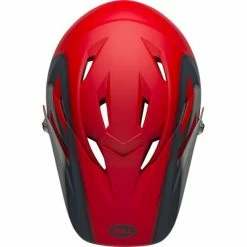 Casque Bell Sanction Rouge/Gris -VTT Soldes Boutique casque bell sanction rouge gris 4