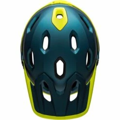 Casque Bell Super DH MIPS Bleu/Jaune Fluo -VTT Soldes Boutique casque bell super dh mips bleu jaune fluo 4