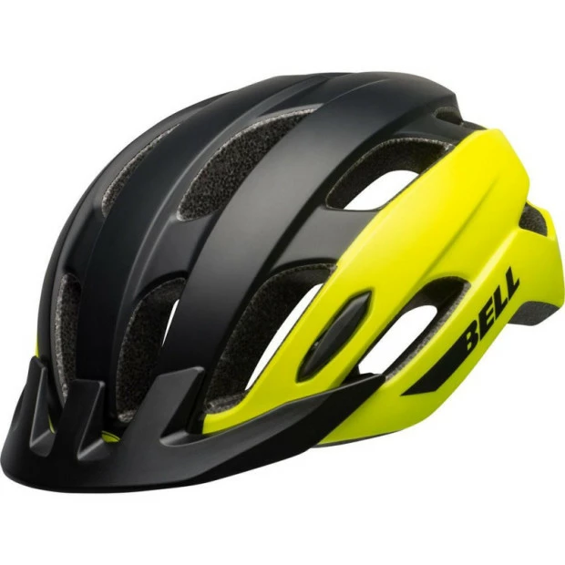 Casque Bell Trace Noir Mat/Jaune Fluo 1 Casque Bell Trace Noir Mat/Jaune Fluo