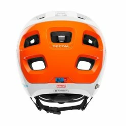 Casque POC Tectal Race SPIN NFC - Blanc Hydrogène-Orange AVIP -VTT Soldes Boutique casque poc tectal race spin nfc blanc hydrogene orange avip 2