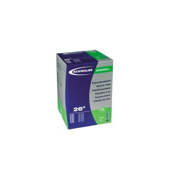Chambre à Air Schwalbe 13D Downhill 26x2.1/3 Schrader 1 Chambre à Air Schwalbe 13D Downhill 26x2.1/3 Schrader
