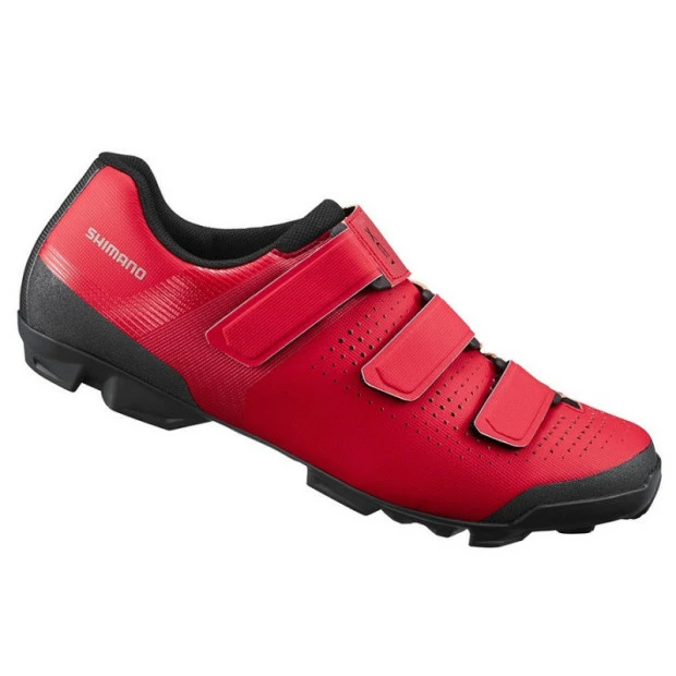 Chaussure VTT Shimano XC1 (SH-XC100) Rouge 1 Chaussure VTT Shimano XC1 (SH-XC100) Rouge