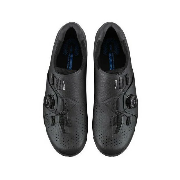 Chaussure VTT Shimano XC3 Wide (SH-XC300) Noir 2 Chaussure VTT Shimano XC3 Wide (SH-XC300) Noir – Image 2