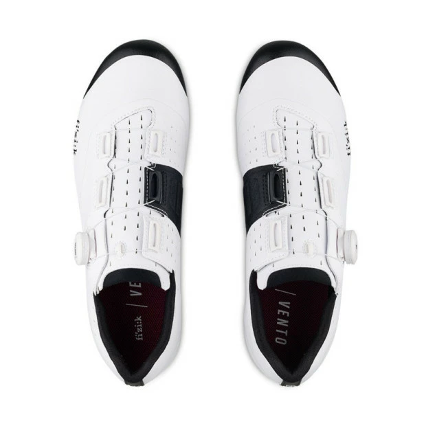 Chaussures VTT Fizik Vento X3 Overcurve - Blanc / Noir 3 Chaussures VTT Fizik Vento X3 Overcurve - Blanc / Noir – Image 3