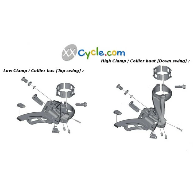 Dérailleur Avant Shimano Deore XT FD-M8020-L - Side Swing 2 Dérailleur Avant Shimano Deore XT FD-M8020-L - Side Swing – Image 2