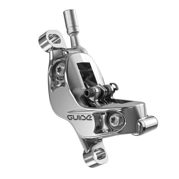 Etrier De Frein à Disque Hydraulique SRAM Guide RSC - Blanc - Assemblé Sans Gaine 2 Etrier De Frein à Disque Hydraulique SRAM Guide RSC - Blanc - Assemblé Sans Gaine – Image 2