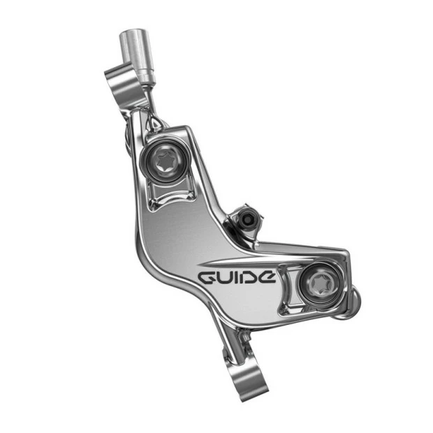 Etrier De Frein à Disque Hydraulique SRAM Guide RSC - Blanc - Assemblé Sans Gaine 1 Etrier De Frein à Disque Hydraulique SRAM Guide RSC - Blanc - Assemblé Sans Gaine