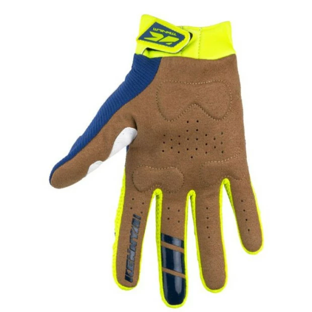 Gants VTT Kenny Tinanium Bleu Marine/Jaune Fluo 2 Gants VTT Kenny Tinanium Bleu Marine/Jaune Fluo – Image 2