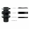 Deda-elementi Kit D'entretoises Deda Elementi HSS Logo Bob Finish Pour Jeu De Direction - 46 Mm - 3 Pcs