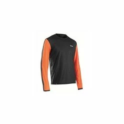 Maillot VTT Manches Longues Northwave XTrail Noir / Orange