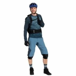 Maillot VTT Manches Longues Vaude Moab LS VI Bleu Gris -VTT Soldes Boutique maillot vtt manches longues vaude moab ls vi bleu gris 2