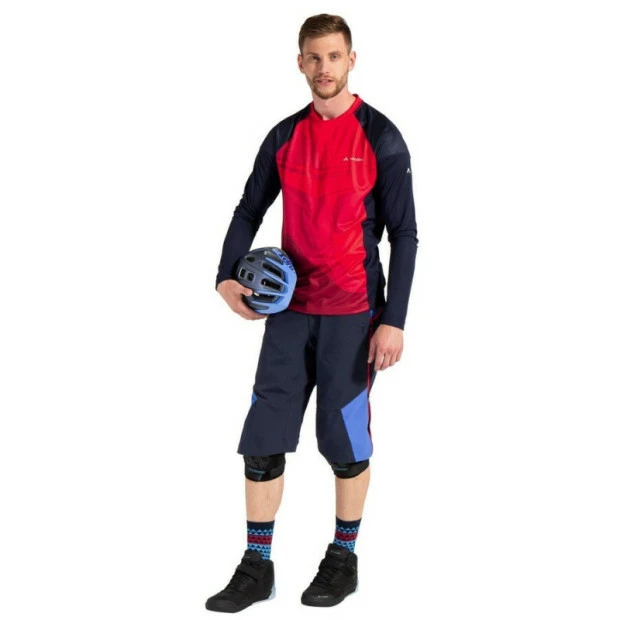 Maillot VTT Manches Longues Vaude Moab LS VI Rouge Mars 3 Maillot VTT Manches Longues Vaude Moab LS VI Rouge Mars – Image 3