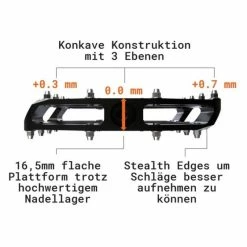 Pédales Plates Tatze MC-Air Axe Titane -VTT Soldes Boutique pedales plates tatze mc air axe titane 2