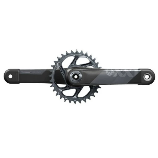 Pédalier SRAM XX1 Eagle -Cannondale Al DUB - 1x12V - 34 Dents - Gris 1 Pédalier SRAM XX1 Eagle -Cannondale Al DUB - 1x12V - 34 Dents - Gris