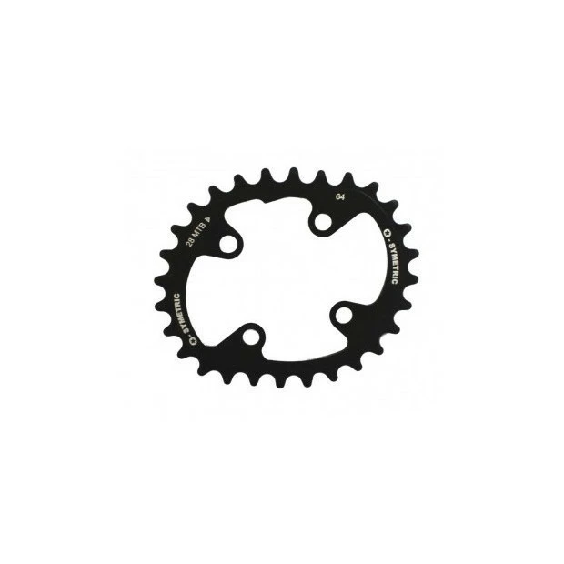 O-Symetric Plateau Interne VTT OSymetric Standard Double 64mm 28 Dents Noir 1 O-Symetric Plateau Interne VTT OSymetric Standard Double 64mm 28 Dents Noir