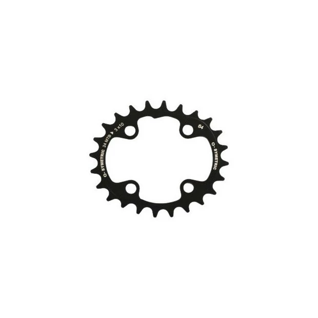 O-Symetric Plateau Interne VTT OSymetric Standard Triple 64mm 24 Dents Noir 1 O-Symetric Plateau Interne VTT OSymetric Standard Triple 64mm 24 Dents Noir