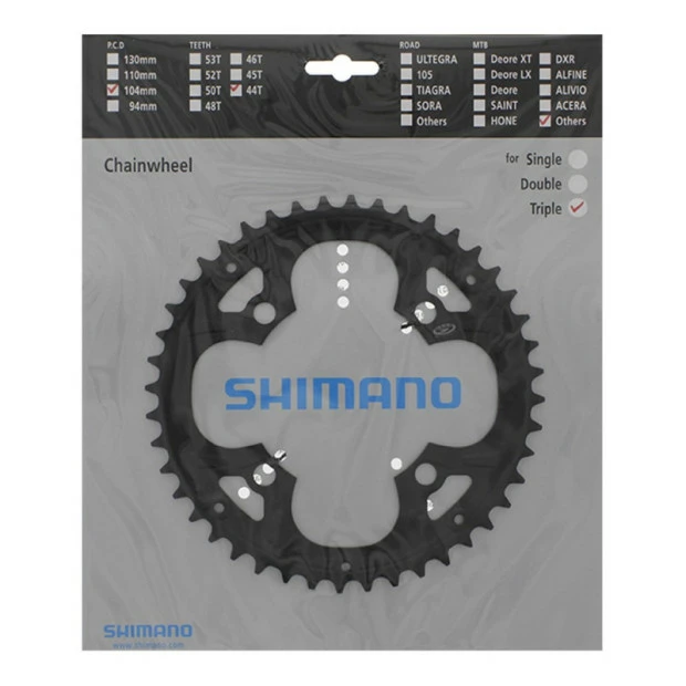 Plateau Shimano Alivio FC-M480 - 44 Dents 1 Plateau Shimano Alivio FC-M480 - 44 Dents