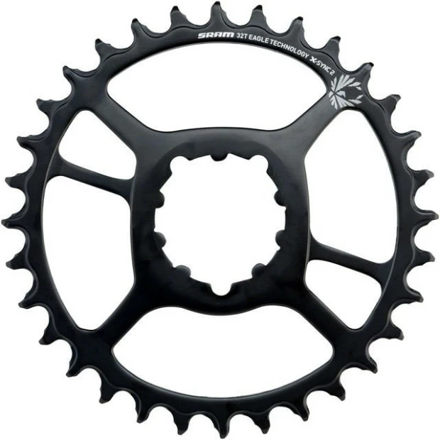 Plateau Sram X-Sync2 Eagle 11/12v Offset 6mm - Acier Noir 1 Plateau Sram X-Sync2 Eagle 11/12v Offset 6mm - Acier Noir