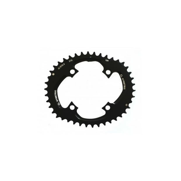 O-Symetric Plateaux VTT OSymetric Shimano XTR FC-M980 104/64mm 42/34/24 Dents Noir 2 O-Symetric Plateaux VTT OSymetric Shimano XTR FC-M980 104/64mm 42/34/24 Dents Noir – Image 2