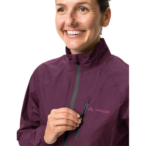 Veste Pluie Vaude Women's Drop Jacket III 04964 - Cassis 4 Veste Pluie Vaude Women's Drop Jacket III 04964 - Cassis – Image 4